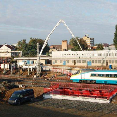 Rebuilding the Brno railway junction